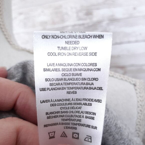 Absolutely Famous Cardigan Sweater S Tie Front Floral 282A - Picture 6 of 6